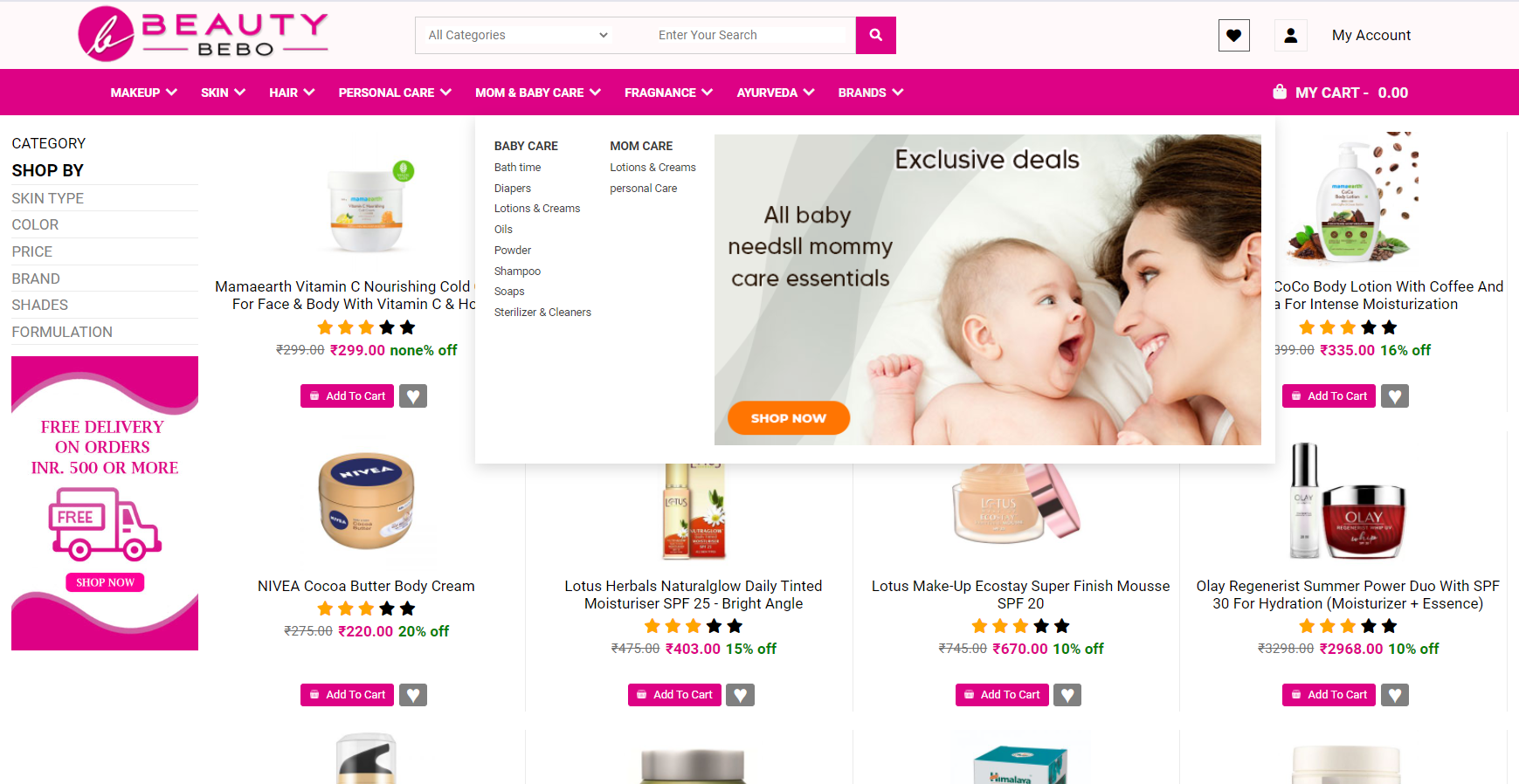 Beauty Bebo Clone